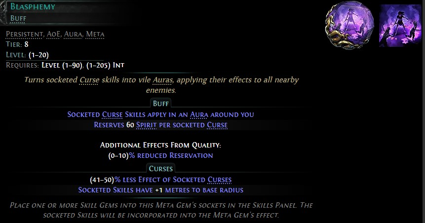 blasphemy poe 2